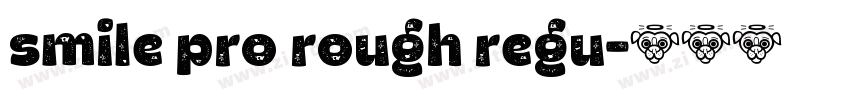 smile pro rough regu字体转换